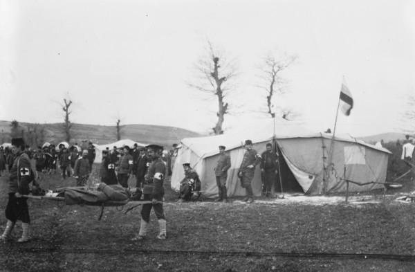 Carrying dead, Tchataldja #5, between c1910 and c1915. Creator: Bain News Service.