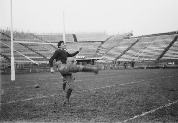 Otis Love Guernsey, football player and "squash tennis" player at Yale University, 1915. Creator: Bain News Service.