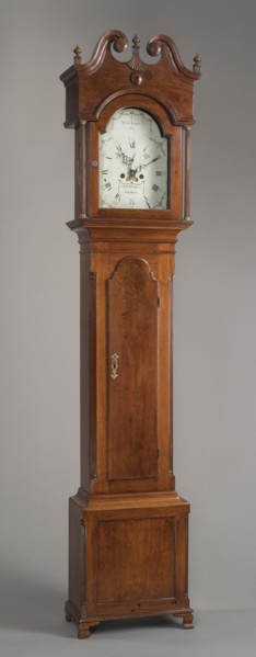 Tall Case Clock, c1792. Creator: Caleb Bentley.