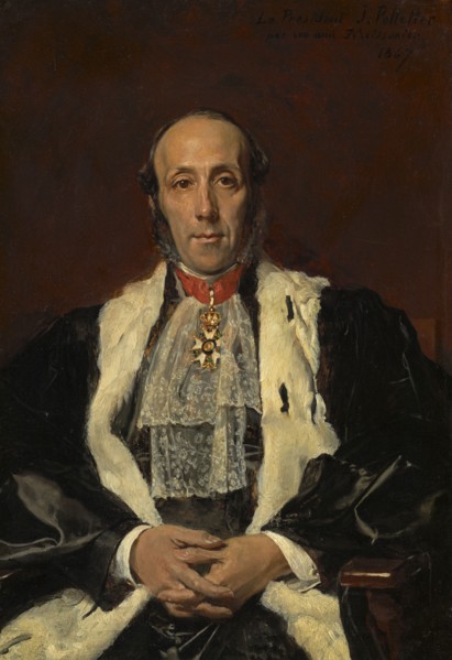Jules Pelletier, 1867. Creator: Jean Louis Ernest Meissonier.