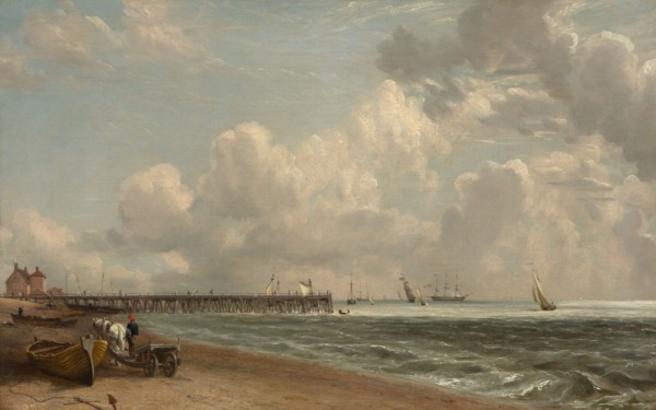 Yarmouth Jetty, c1822-23. Creator: John Constable.