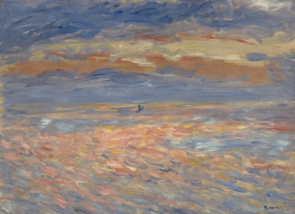 Sunset, 1879 OR 1881. Creator: Pierre-Auguste Renoir.