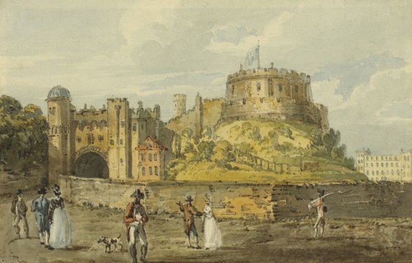 Windsor Castle, c1792. Creator: Thomas Girtin.