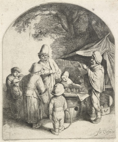 The quack, 1648. Creator: Adriaen van Ostade.