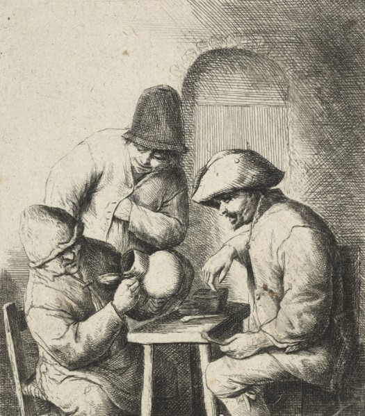 The empty jug, 1653?. Creator: Adriaen van Ostade.