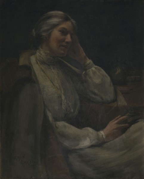 Portrait of D.K. Richmond, 1903. Creator: Norman Garstin.