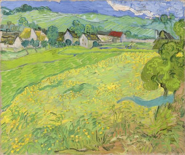 Les Vessenots in Auvers, 1890. Creator: Vincent van Gogh.