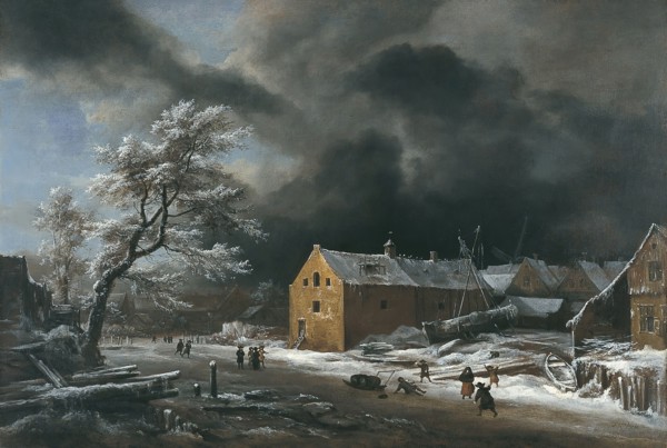 Winter Landscape, 1670. Creator: Jacob van Ruisdael.