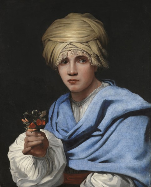 Boy in a Turban holding a Nosegay, 1658. Creator: Michiel Sweerts.