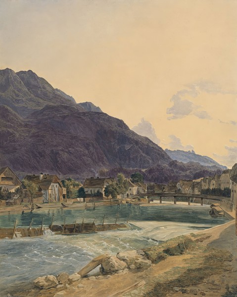 Bad Ischl, 1833. Creator: Ferdinand Georg Waldmuller.