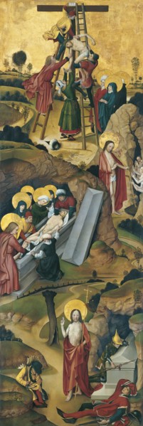 Four Scenes from the Passion, 1495. Creator: Anon.