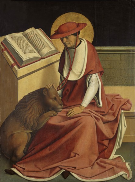 Saint Jerome as a Cardinal, 1498. Creator: Master of Großgmain.
