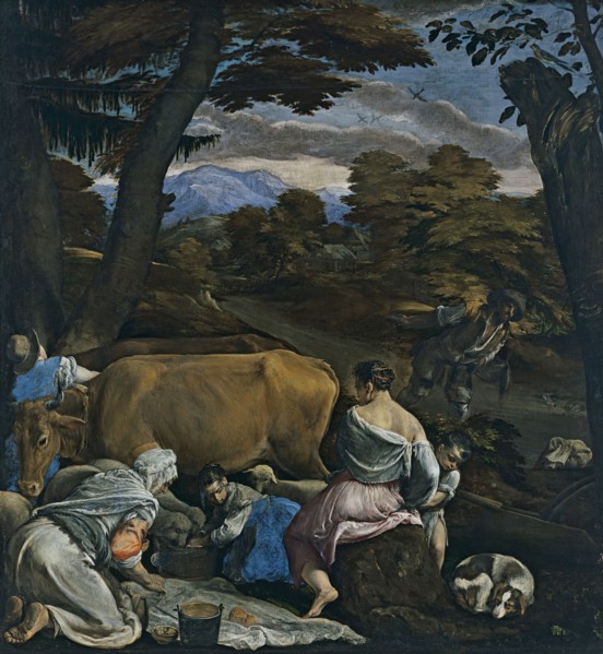 The Parable of the Sower, 1560. Creator: Jacopo Bassano il vecchio.