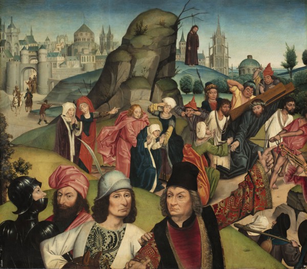Christ bearing the Cross, 1477. Creator: Derick Baegert.