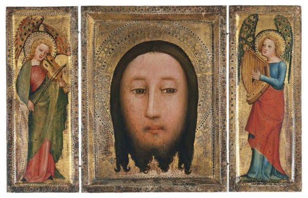 Triptych of The Holy Face, 1390. Creators: Master Bertram of Hamburg, Master Bertram Of Minden.