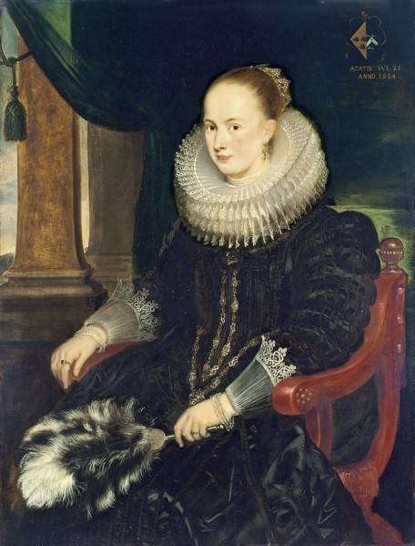 Portrait of Antonia Canis, 1624. Creator: Cornelis de Vos.