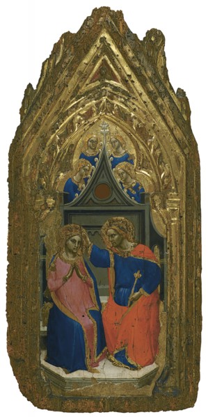 The Coronation of the Virgin with four Angels, 1380. Creator: Giambologna.