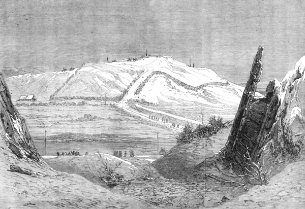 Illustrations of the War in Schleswig by our special artist: the Dannewerk, Redoubt No. 10, 1864. Creator: Unknown.