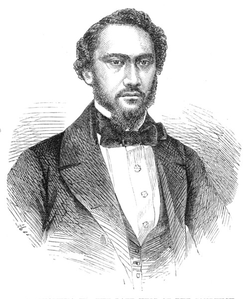 Kamehameha IV., the late King of the Sandwich Islands, 1864. Creator: Unknown.