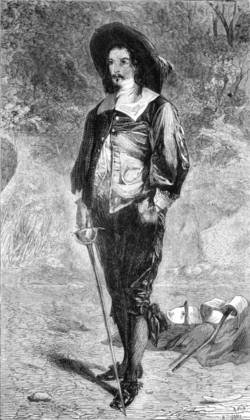The Time and Place, by J. Pettie, in the Exhibition of the British Institution, 1864.  Creator: W Thomas.
