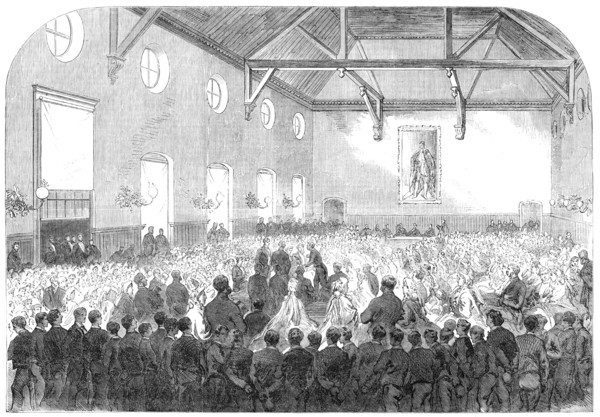 Speech Day at Wellington College, 1865. Creator: Unknown.