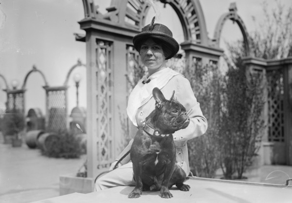 Mrs. J. Wadsworth Carpenter & "Neco", between c1910 and c1915. Creator: Bain News Service.