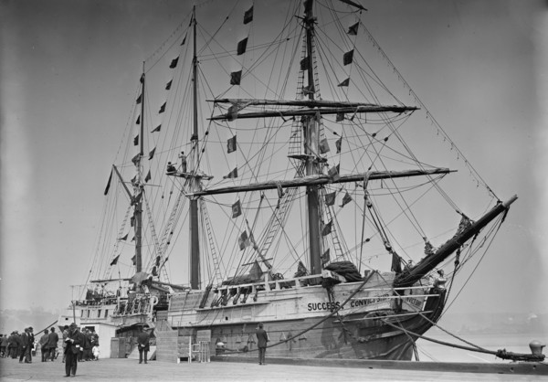 SUCCESS, Convict ship, between c1910 and c1915. Creator: Bain News Service.