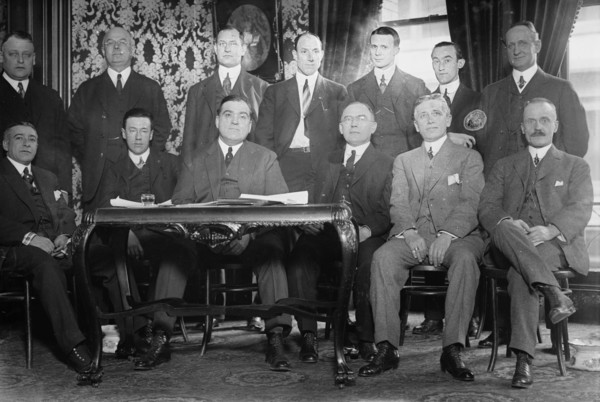 International League Meeting, 1914. Creator: Bain News Service.