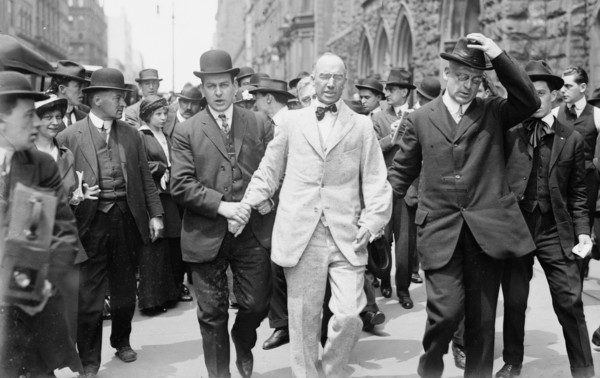 Bouck White arrested, 1914. Creator: Bain News Service.