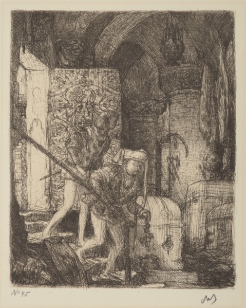 Treasure trove, 1902. Creator: Marius Bauer.