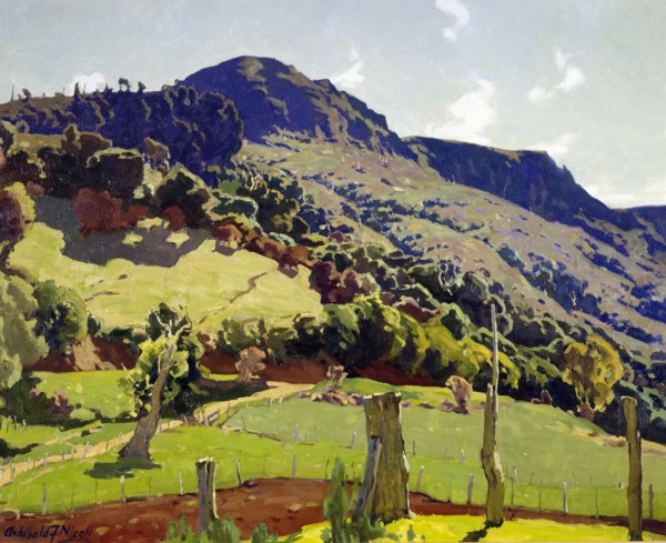 The hilltop, c1943. Creator: Archibald Frank Nicoll.