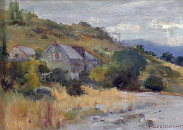 Homestead, Lake Wakatipu, Queenstown, No.1,  c1905. Creator: Clas Edvard Fristrom.
