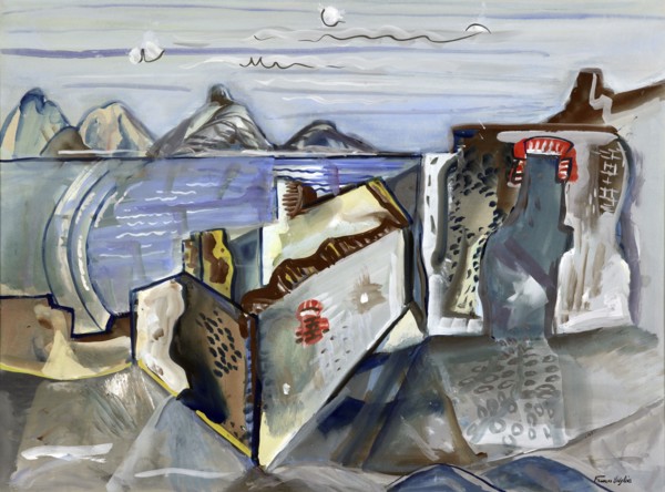 Ruins, 1937. Creator: Frances Hodgkins.