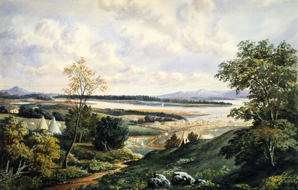 Shortland, Thames, c1868. Creator: John Barr Clark Hoyte.
