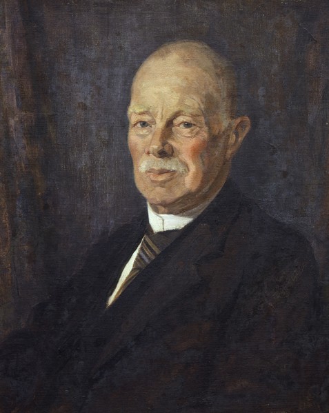 Portrait of George Vernon Hudson, 1930s. Creator: Mary Tripe.