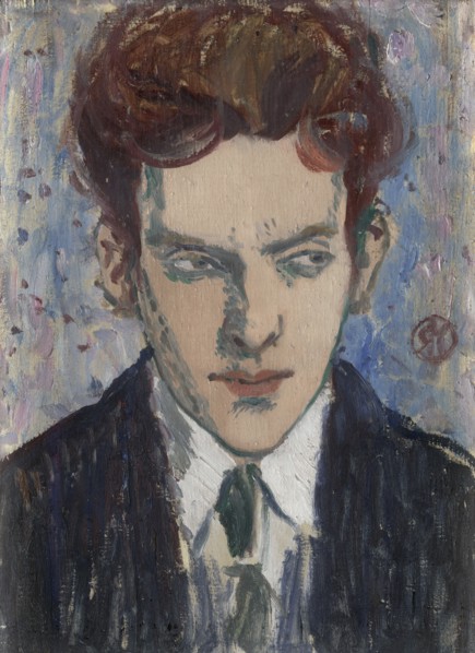Edward McKnight Kauffer,  c1915. Creator: Raymond McIntyre.