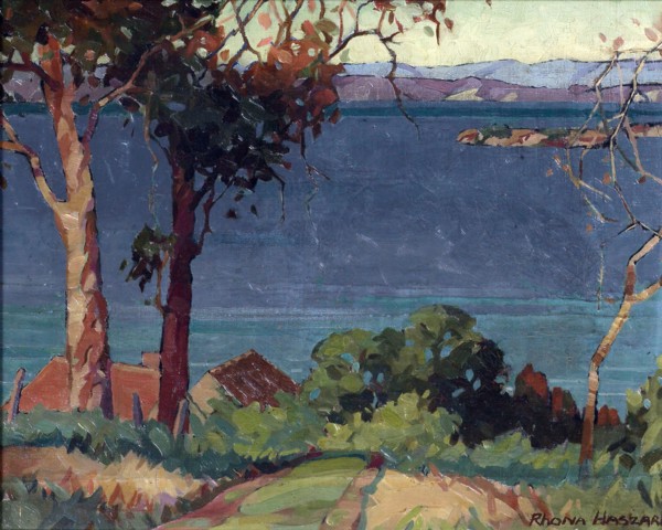Across the Firth of Thames, c1925. Creator: Rhona Haszard.