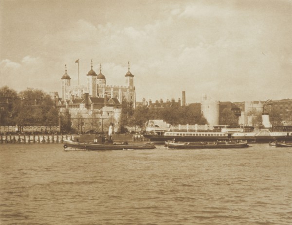 The Tower of London. From the album: Photograph album - London, 1920s. Creator: Harry Moult.