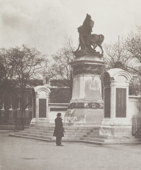 South African War Memorial. From the album: Photograph album - London, 1920s. Creator: Harry Moult.