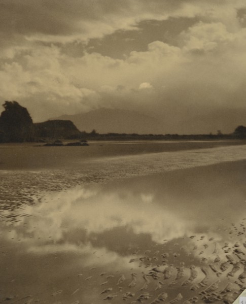 Setting sun, c1938-1946. Creator: Thelma Kent.