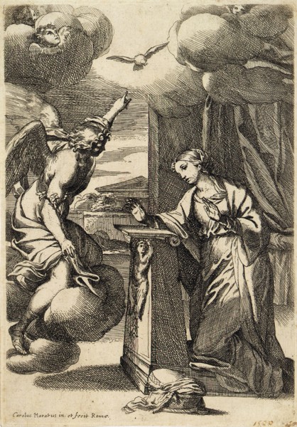 The Annunciation. Creator: Carlo Maratti.