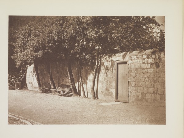 [Two seats and door]. From the album: Photograph album - England, 1920s. Creator: Harry Moult.