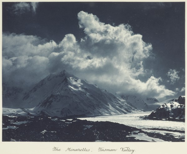 The Minarettes, Tasman Valley. From the album: Camera Pictures of New Zealand, 1920s. Creator: Harry Moult.