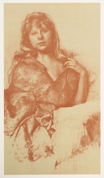 Young girl. From the portfolio: Robert Demachy,  c.1890-1914. Creator: Robert Demachy.