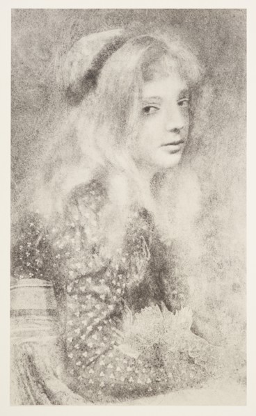 Madeleine. From the portfolio: Robert Demachy,  c.1890-1914. Creator: Robert Demachy.
