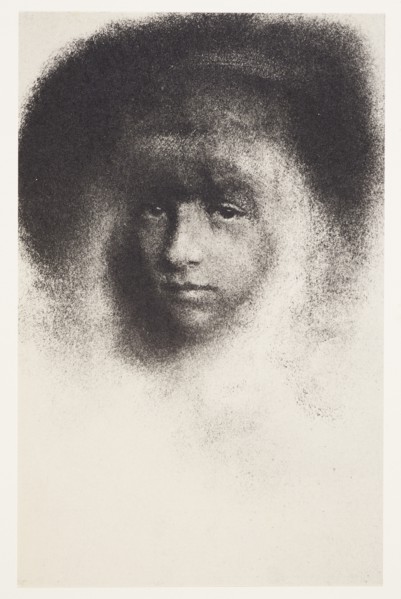 Miss S.... From the portfolio: Robert Demachy,  c.1890-1914. Creator: Robert Demachy.