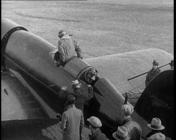 American Aviator Charles Augustus Lindbergh and His Wife Anne Morrow Lindbergh Wearing..., 1930s. Creator: British Pathe Ltd.