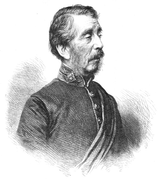 Major-General Edward Charles Frome, Inspector-General of the Royal Engineers, 1868. Creator: Unknown.