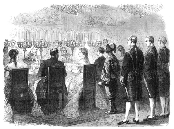 The Empress Eugenie's new Abyssinian page, 1869. Creator: Unknown.