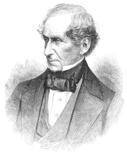 The late Mr. William Ewart, M.P., 1869. Creator: Unknown.
